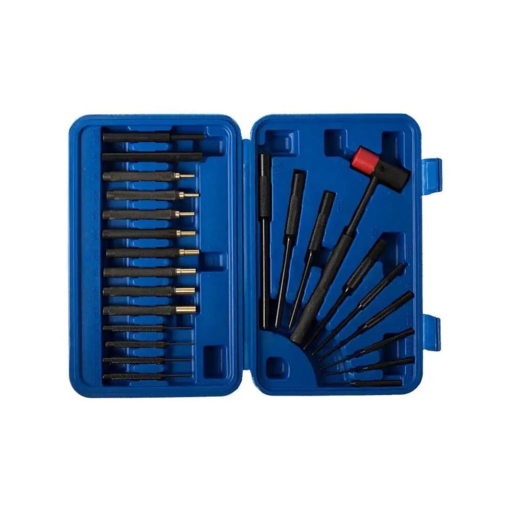 Dac Technologies Punches Tech Gunmaster Brass & Steel Drive Pin and Roll Punch Set - 24 Pc Buy at Faith and Freedom