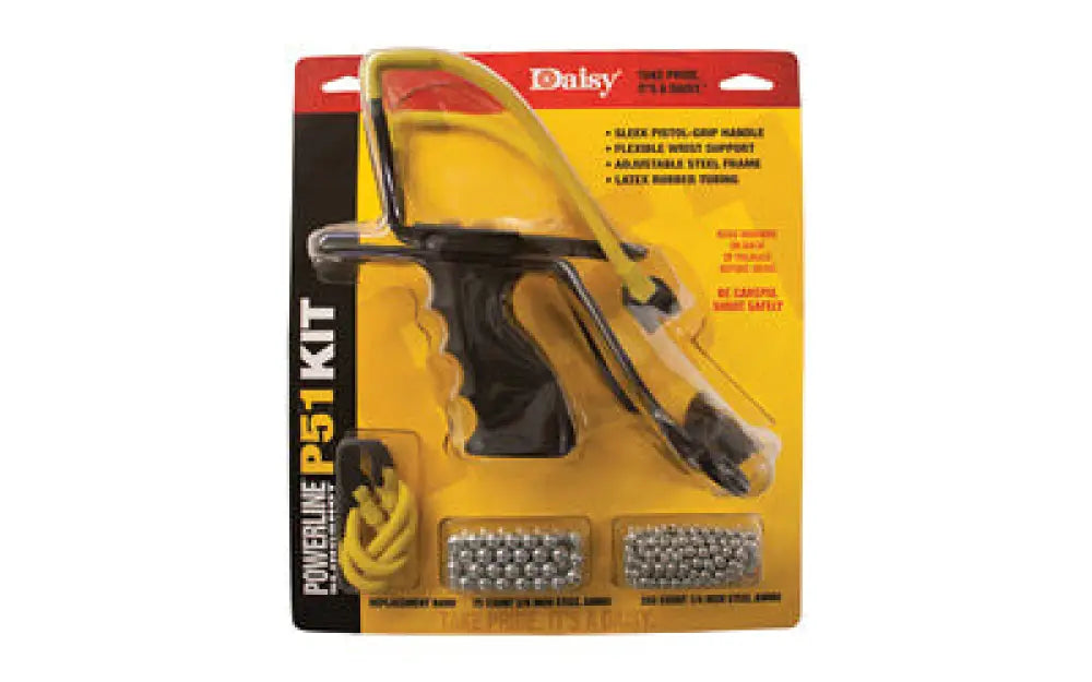 Daisy P51 Safariland Ingshot Kit Buy at Faith and Freedom Outdoors - Slingshots - Slingshot