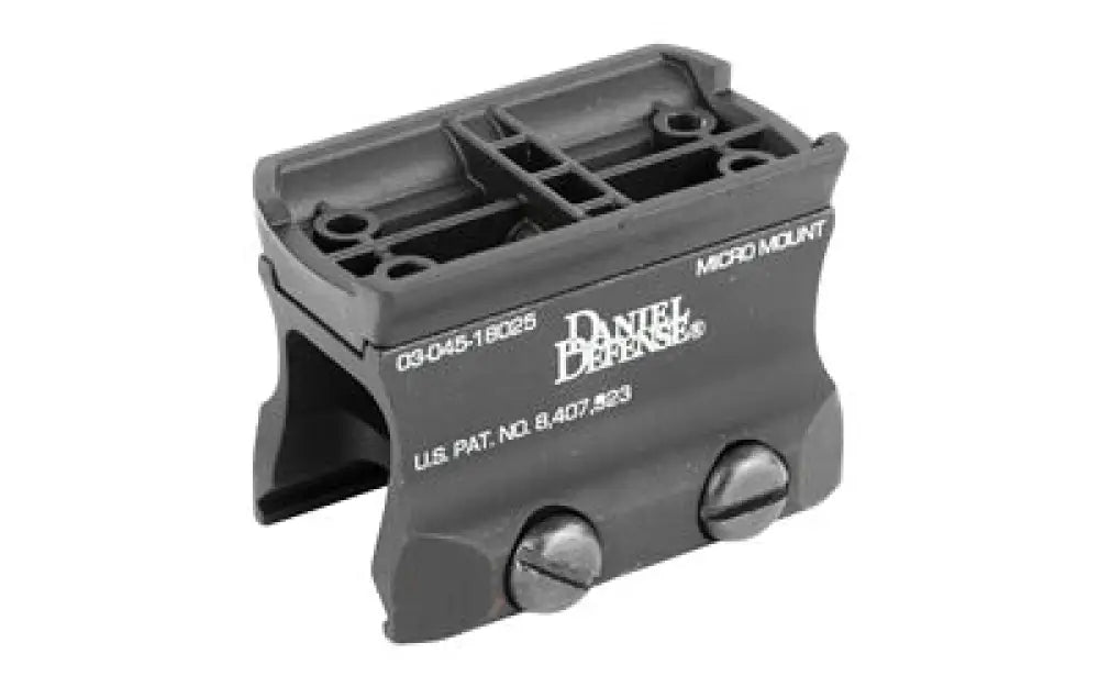 Daniel Defense Micro Aimpoint Mount Black (tall) Buy at Faith and Freedom Outdoors - Optic Specific Mounts - Mount