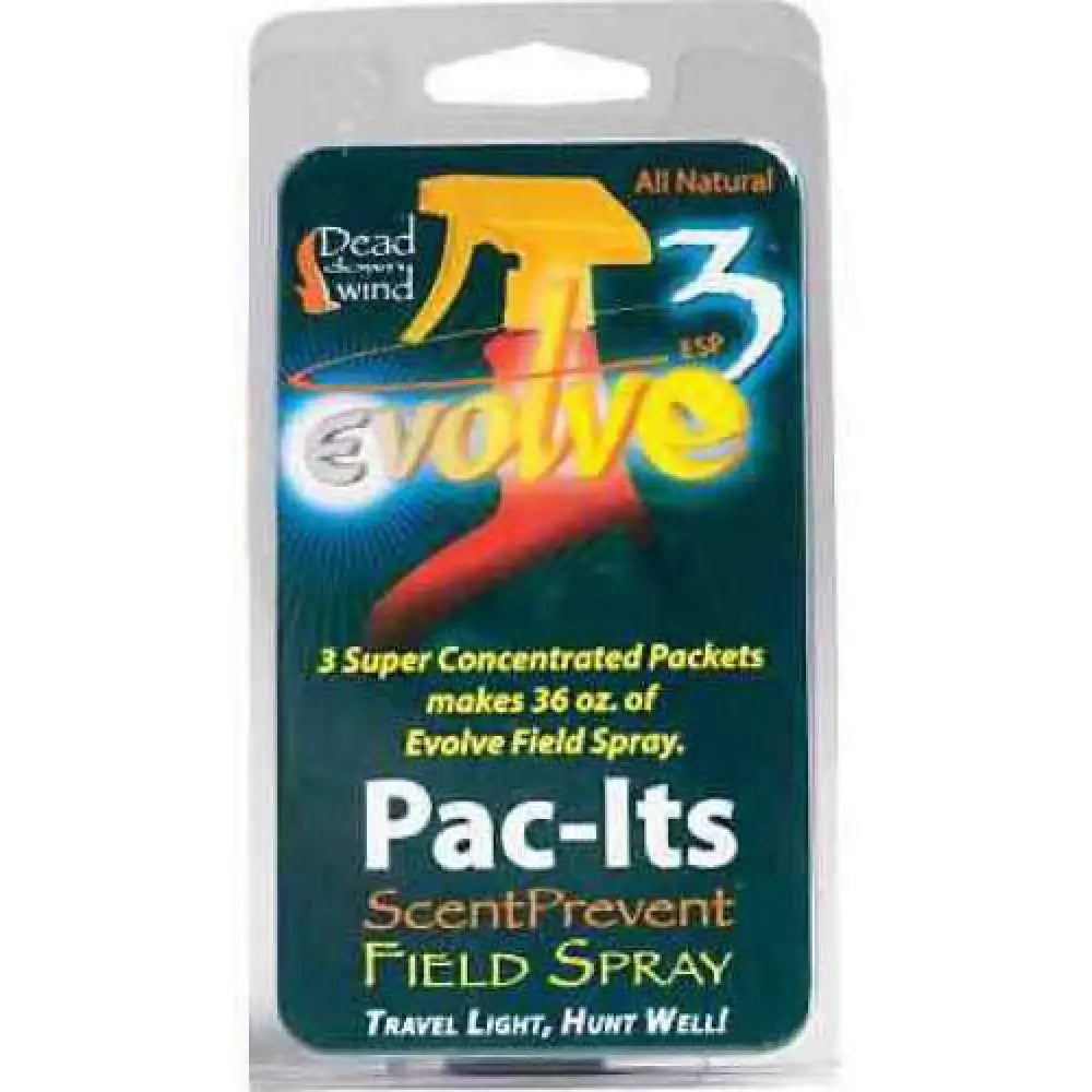 Dead Down Wind 3d+ Pac-it Field Spray Refills 3 Pk. Model: 1310
