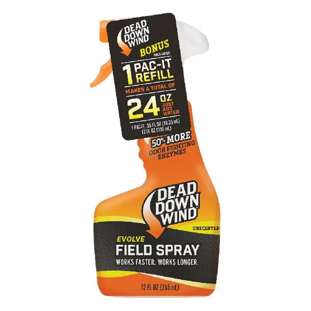 Dead Down Wind Field Products Spray & Pac-it Refill Combo - 64 Oz Total Buy at Faith and Freedom Outdoors