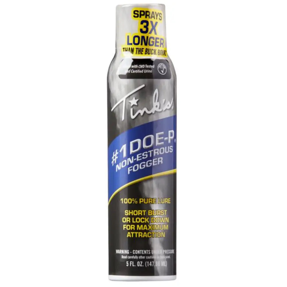 Dead Down Wind Scent Attractants Tink’s #1 Doe-p Non-estrous Fogger - 5oz Buy at Faith and Freedom Outdoors