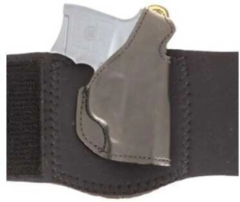 Desantis Die Hard Ankle Holster Fits S&w Bodyguard.380 Right Hand Black Leather 014pcu7z0