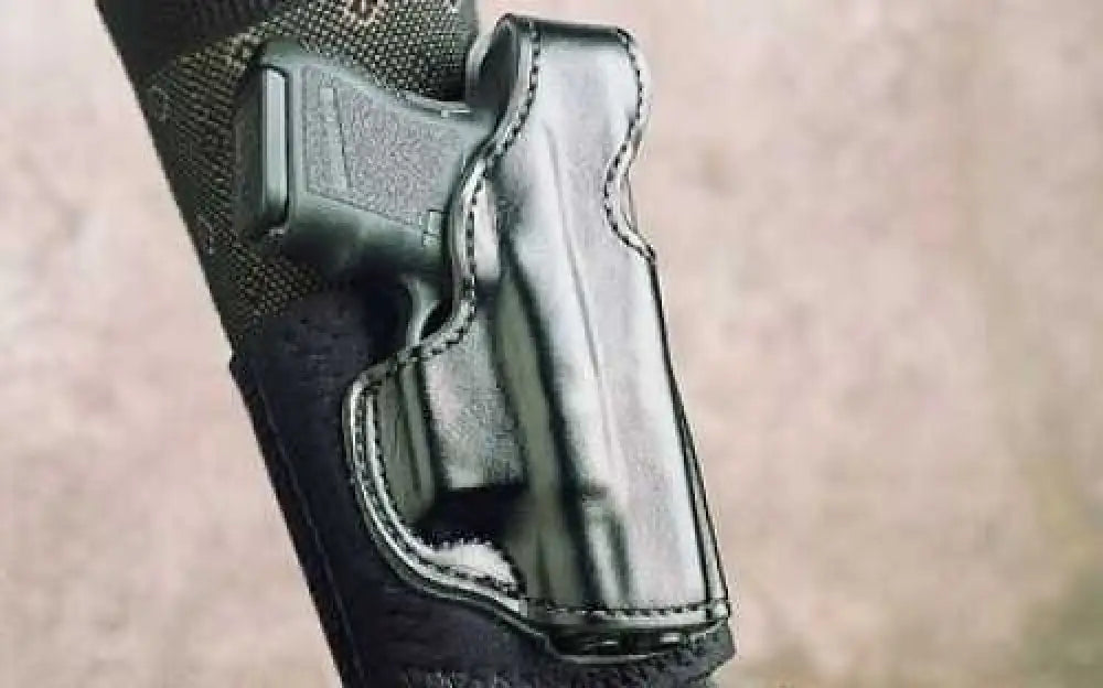 Desantis Die Hard Ankle Holster Fits S&w Shield Right Hand Black Leather 014pcx7z0