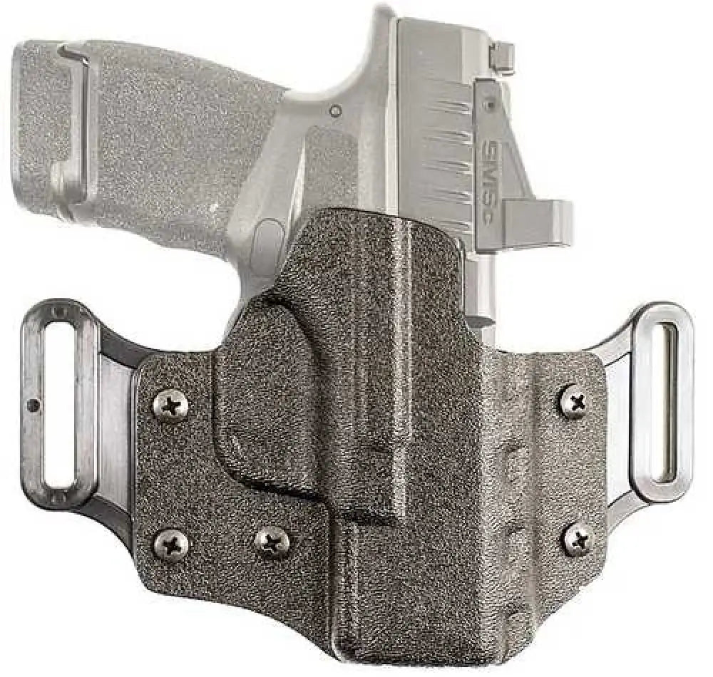 Desantis Gunhide 195ka0xz0 Veiled Partner Owb Black Kydex Belt Slide Fits Springfield Echelon Right Hand