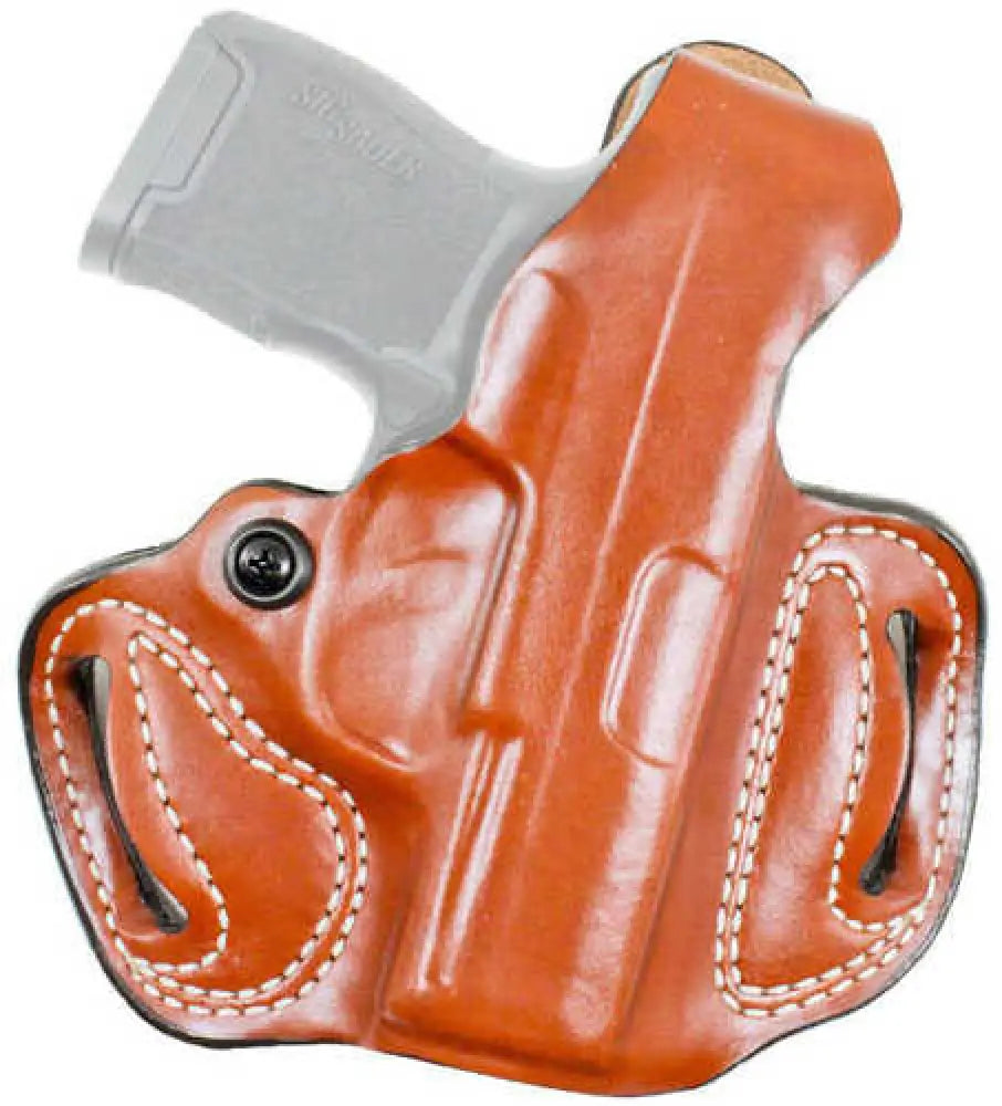 Desantis Gunhide Thumb Brake Mini Slide Tan Saddle Leather Owb Springfield Hellcat 3’’ Right Hand - 085ta9pz0