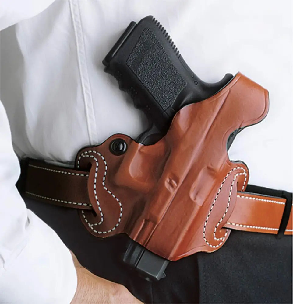 Desantis Leather Gun Holsters Desantis #085 Thumb Break Mini Slide Holster for Keltec Pmr30 Black Right Hand Buy