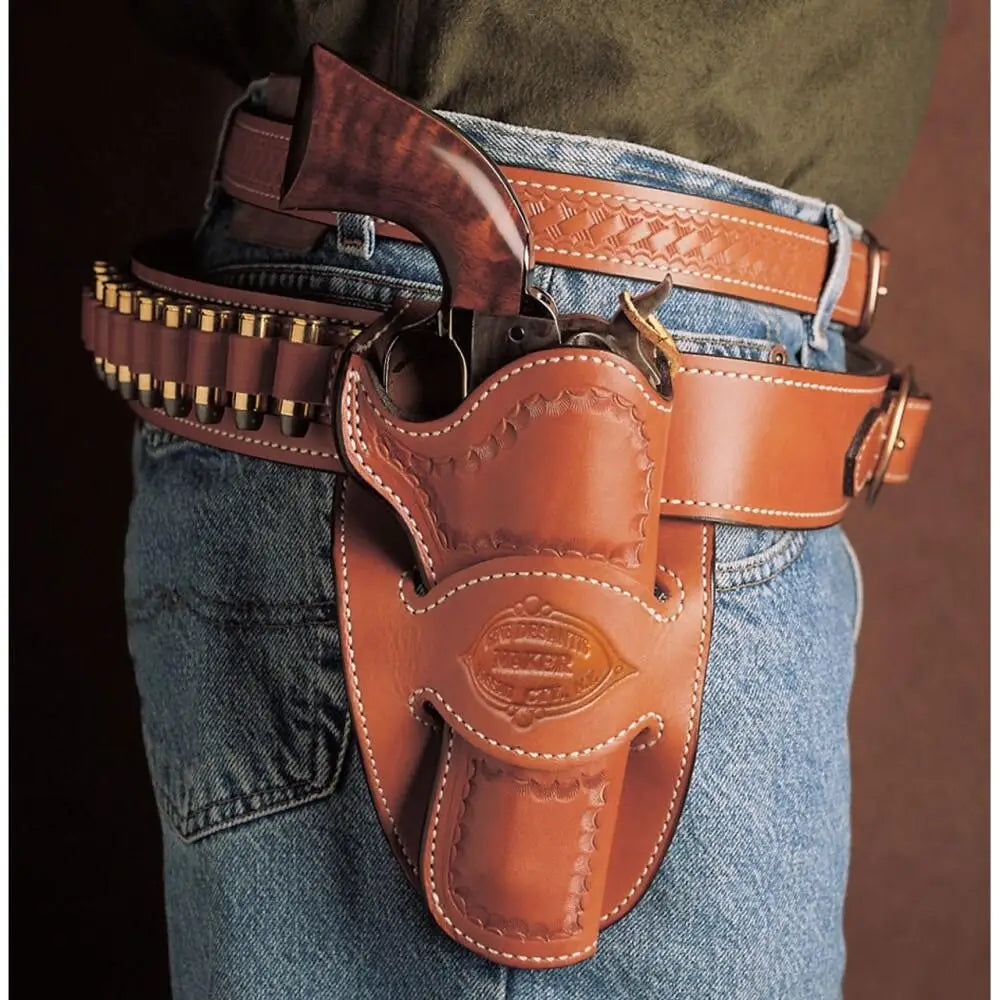 Desantis Leather Gun Holsters Desantis Desperado Holster for Colt Saa 4.75’’ Tan Right Hand Buy at Faith and Freedom