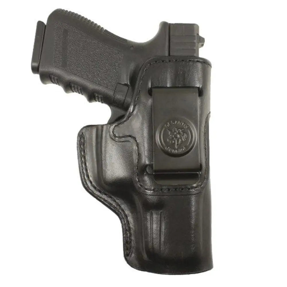 Desantis Leather Gun Holsters Desantis Inside Heat Iwb Holster Glock 43 Black Right Hand Buy at Faith and Freedom