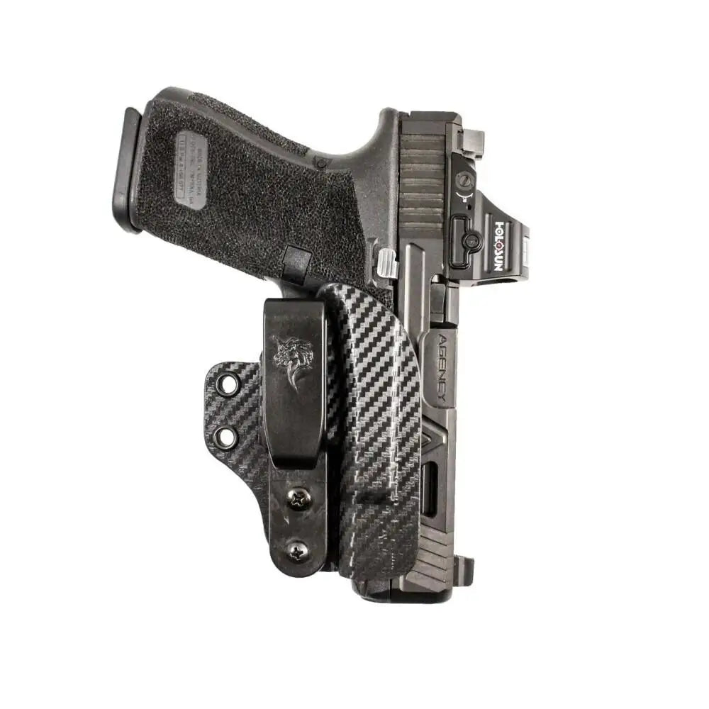 Desantis Leather Gun Holsters Lifeguard Iwb Holster for Glock 17 Black Ambi Buy at Faith and Freedom Outdoors