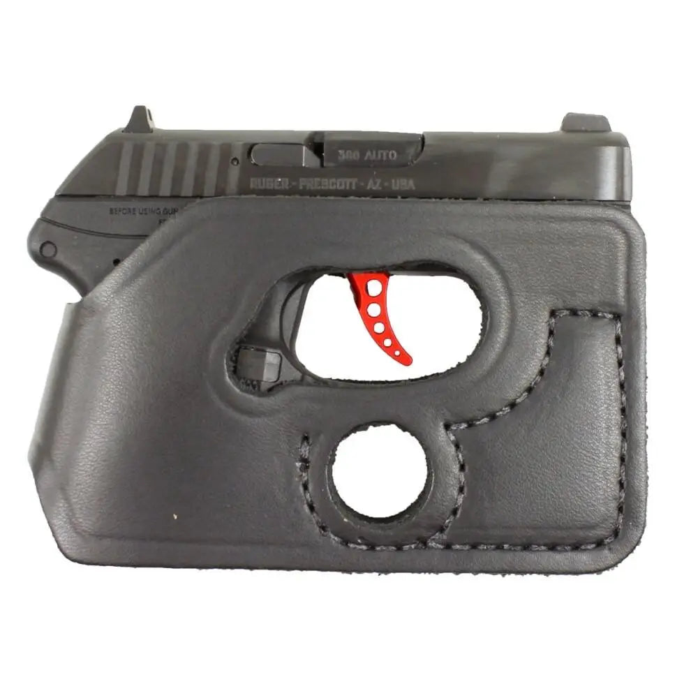 Desantis Leather Gun Holsters Desantis Pocket Shot Holster for Ruger Lcp 380 with Crimson Trace Lc-431 Black Ambi Buy