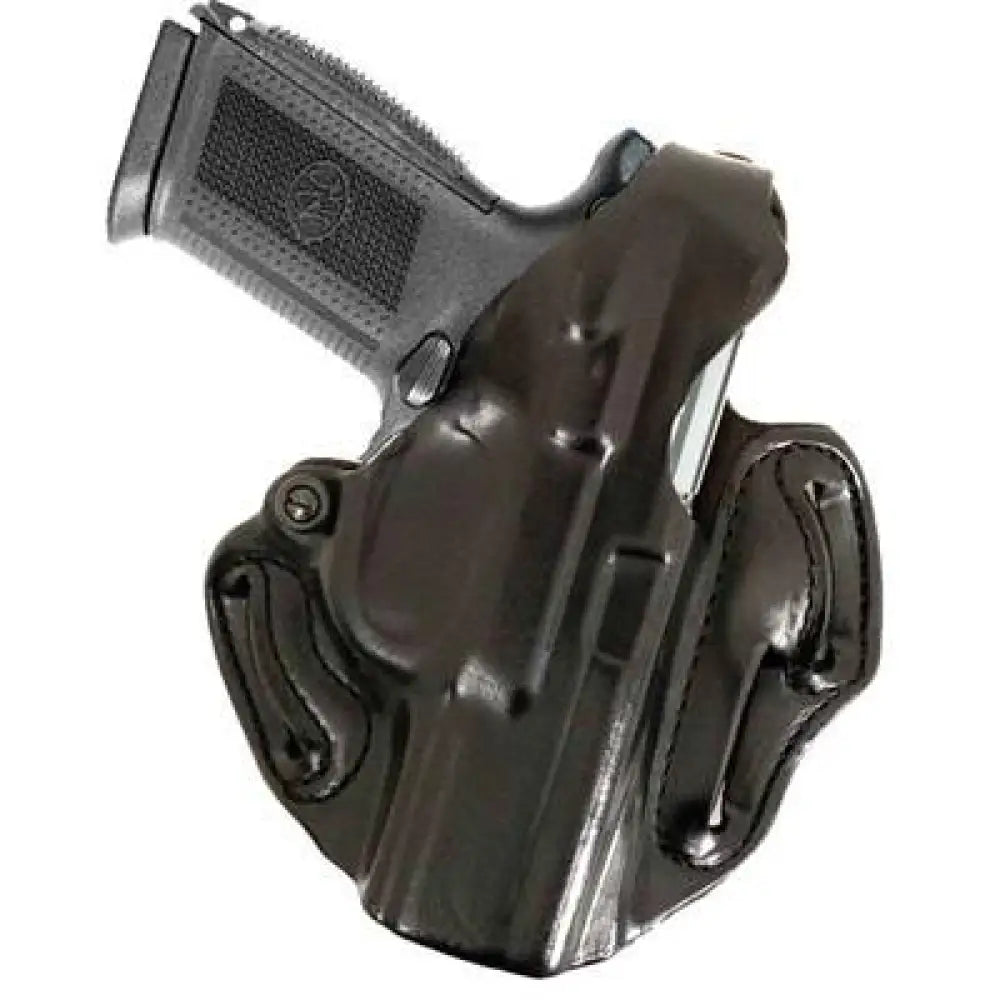 Desantis Leather Gun Holsters Desantis Style 001 Thumb Break Scabbard S&w 590x/390x Black Left Hand Buy at Faith