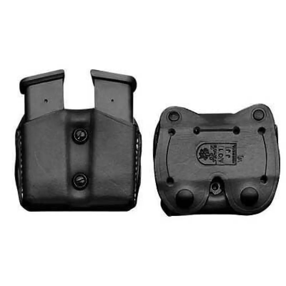 Desantis Leather Pouches|magazine Holsters Desantis Double Magazine Pouch for Glock 43 Black Ambi Buy at Faith