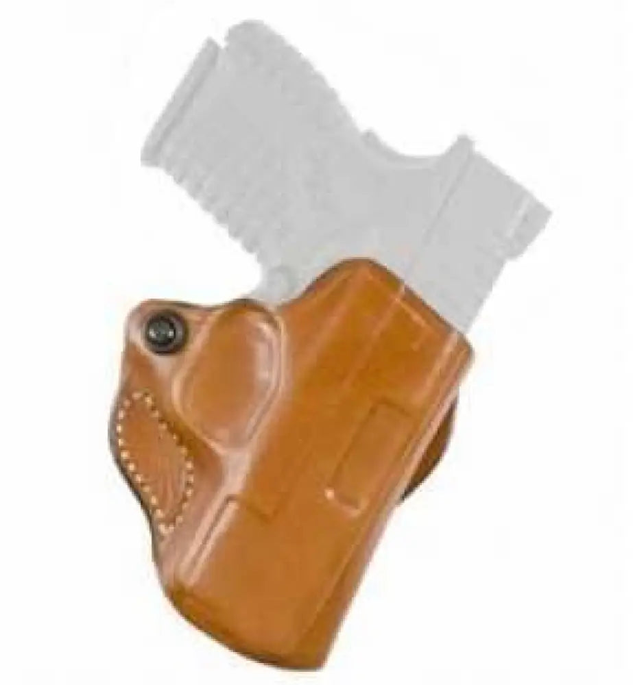 Desantis Mini Scabbard Belt Holster Fits Springfield Xds 3.3’’ Barrel Right Hand Tan Leather 019bay1z0