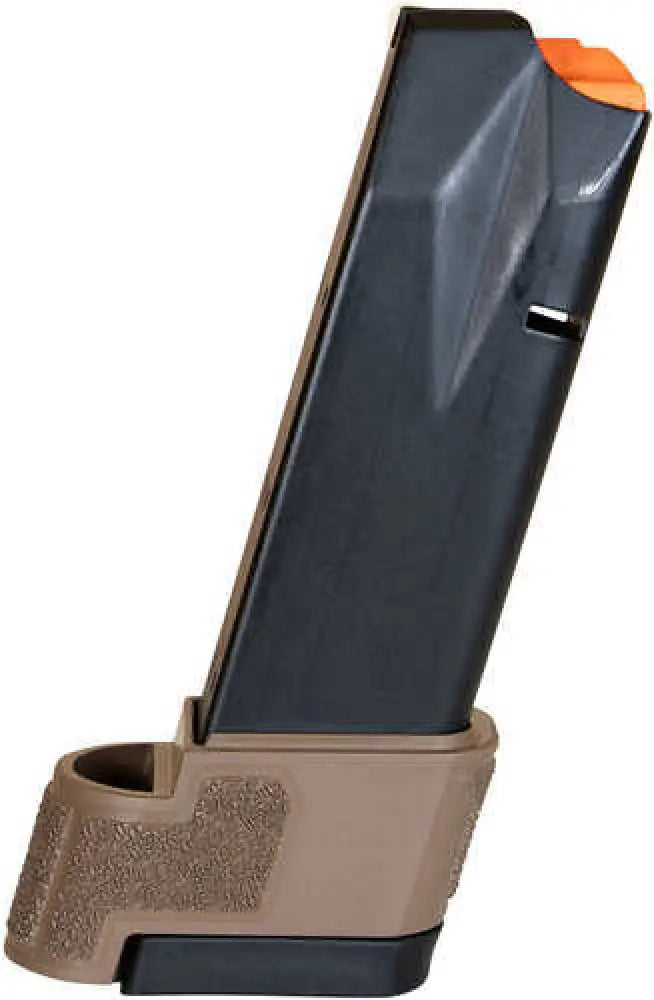 Diamondback Oem Black with Flat Dark Earth Base Pad Detachable Finger Extension 17rd for 9mm Luger - Dbam29mag17rfde