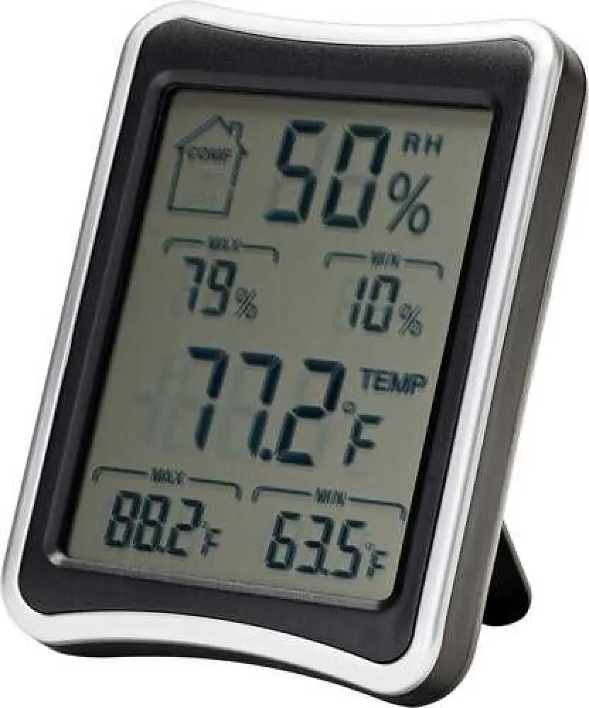 Digital Hygrometer Black Md: 75909