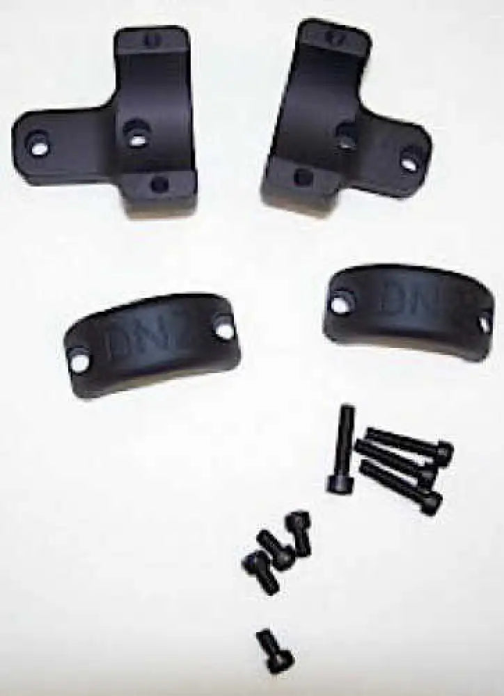 Dnz Products 2-piece Med Base/rings for Howa Vanguard Matte Black Finish 701m2
