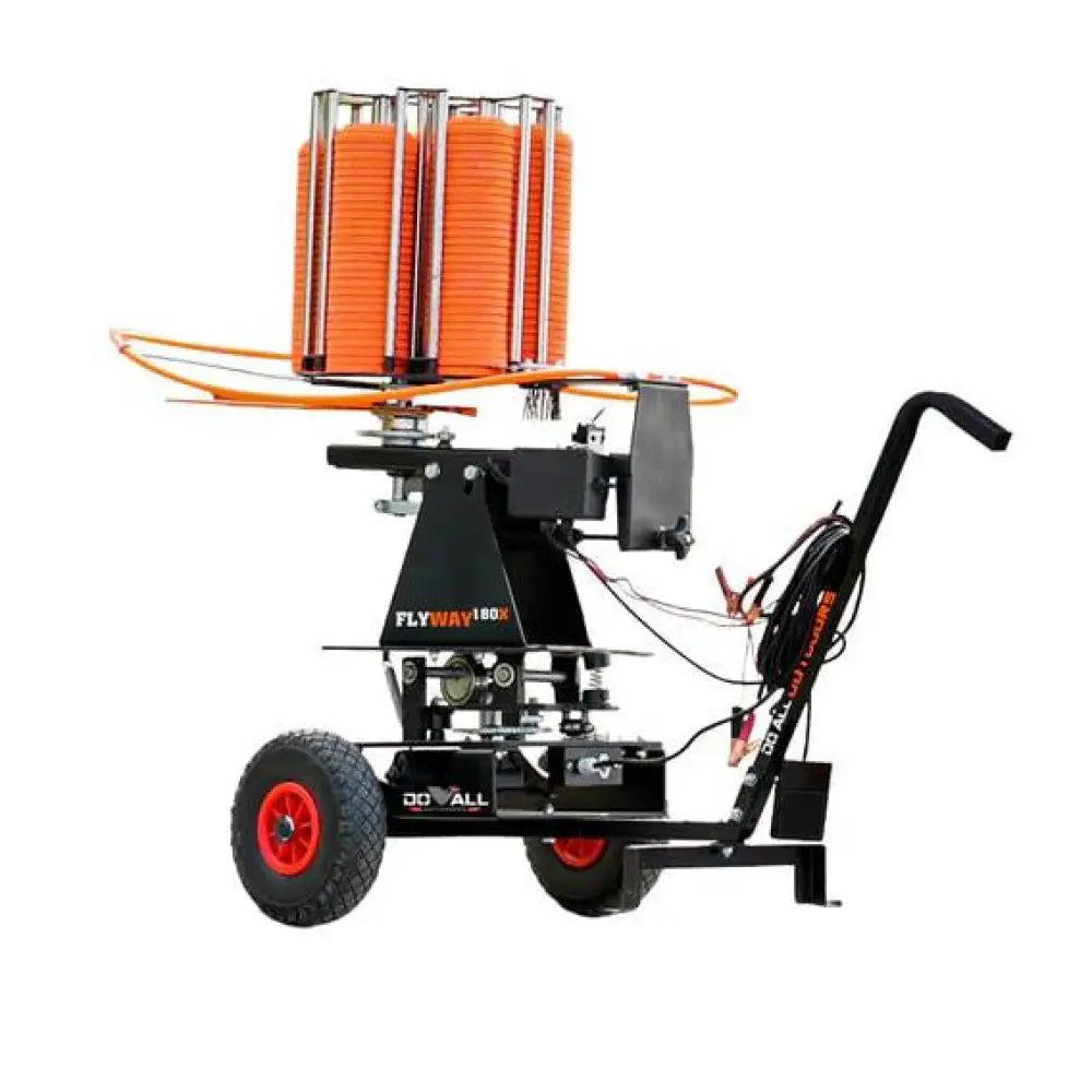 Do All Outdoors Clay Target Throwers Flyway 180x Turret Stack with Cart and Wobarreler Buy at Faith and Freedom