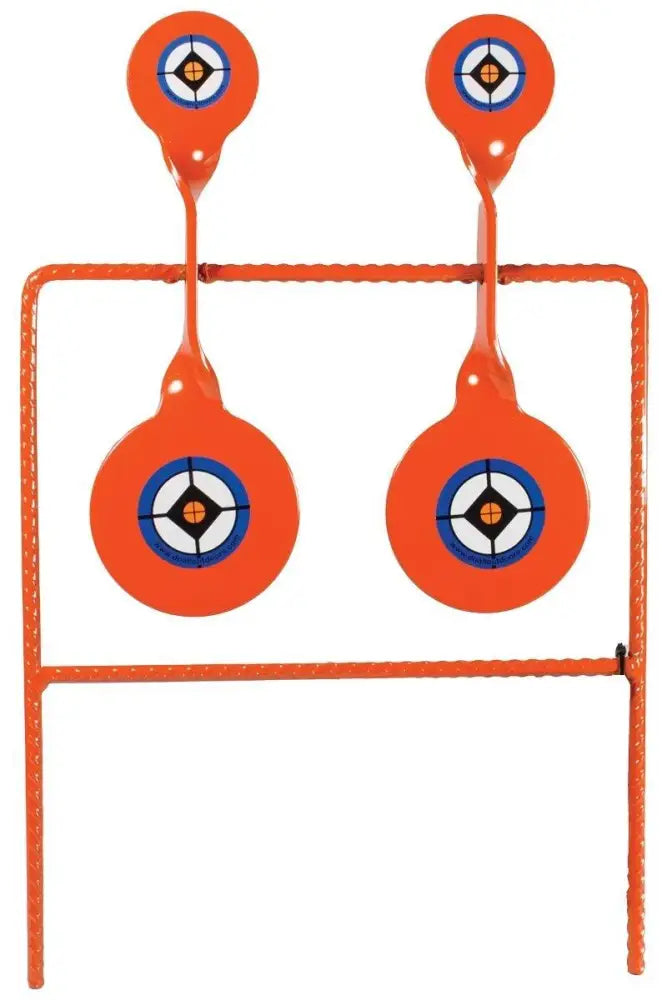 Do All Outdoors Steel Targets 22 Rebar Double Spinner Buy at Faith and Freedom
