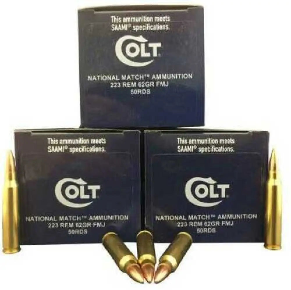 Doubletap Colt National Match 223 Rem 62gr Fmj 50 Rounds - Remington / 62 Grain / Full Metal Jacket - Rifle Ammo