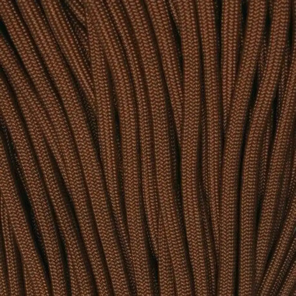E.l. Wood. Emergency & Survival Mero 550 Paracord - 100’ Lb Brown Chocolate Buy at Faith and Freedom Outdoors