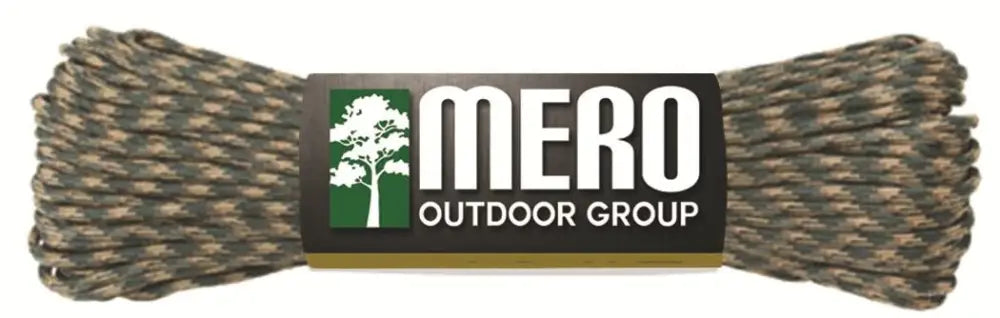 E.l. Wood. Emergency & Survival Mero 550 Paracord - 100’ Lb Camo Pattern Buy at Faith and Freedom Outdoors