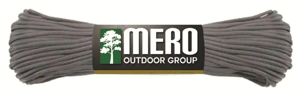 E.l. Wood. Emergency & Survival Mero 550 Paracord - 100’ Lb Gray Charcoal Buy at Faith and Freedom Outdoors
