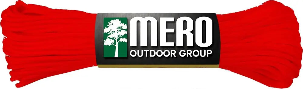 E.l. Wood. Emergency & Survival Mero 550 Paracord - 100’ Lb Red Imperial Buy at Faith and Freedom Outdoors