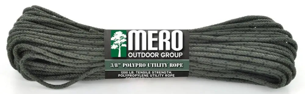 E.l. Wood. Emergency & Survival|outdoors Mero 3/8’’ Polypro Utility Rope 50 Ft. Camouflage Buy at Faith and Freedom