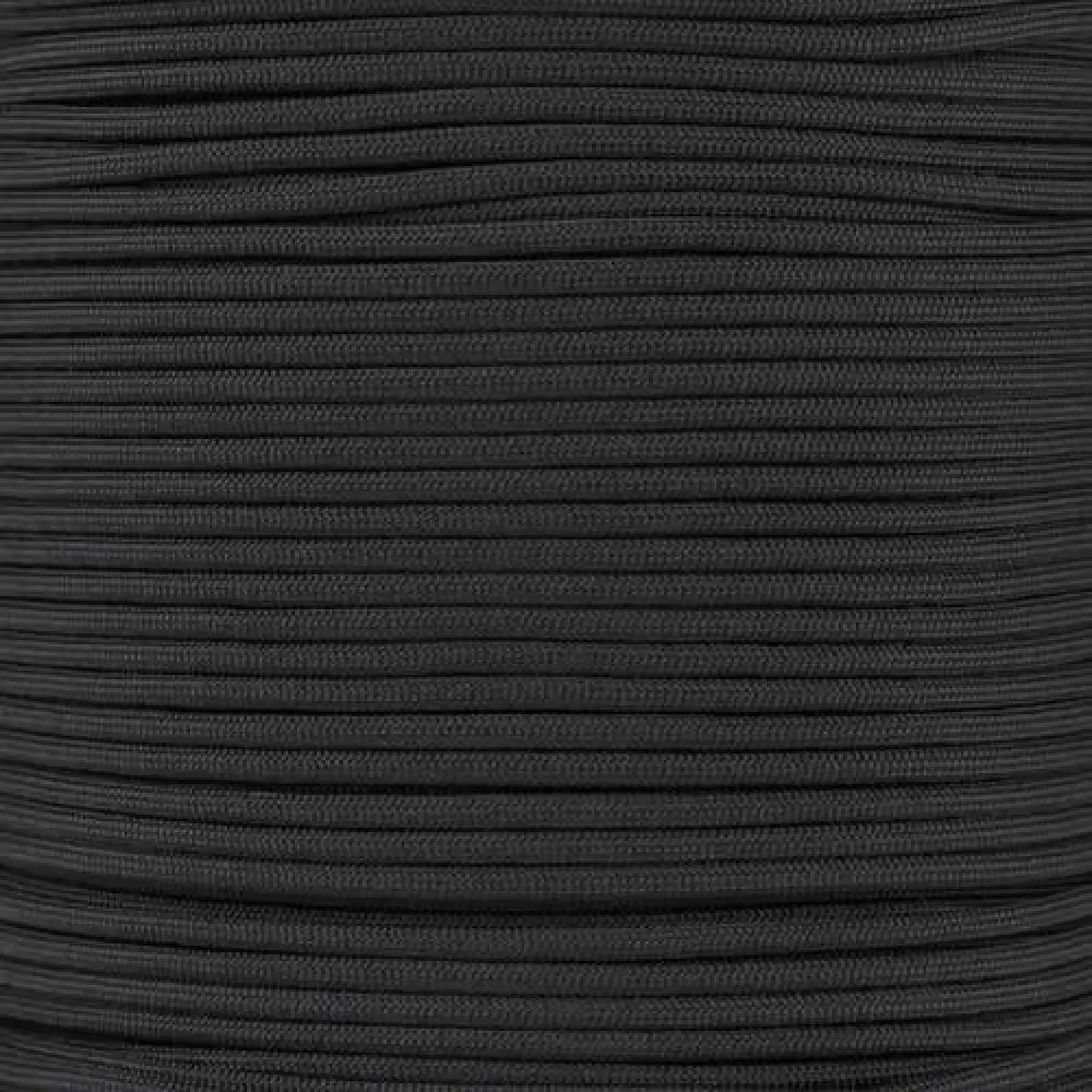 E.l. Wood. Emergency & Survival|outdoors Mero 550 Paracord - 100’ Lb Black 5040 Military Buy at Faith and Freedom