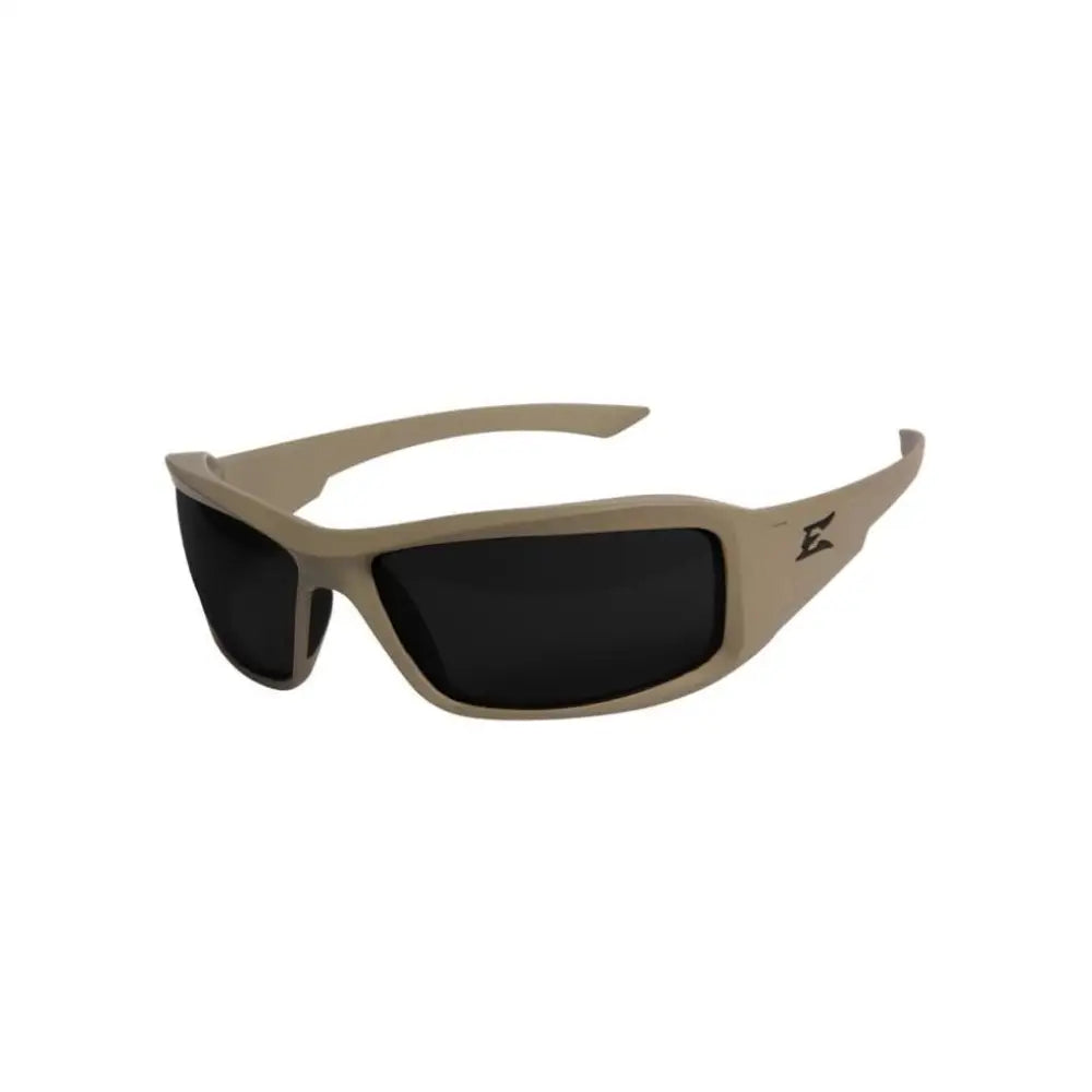 Edge Eyewear Sunglasses|sunglasses|shooting Glasses Hamel Safety Sand with Black G15 Vapor Shield Lens Thin Temple