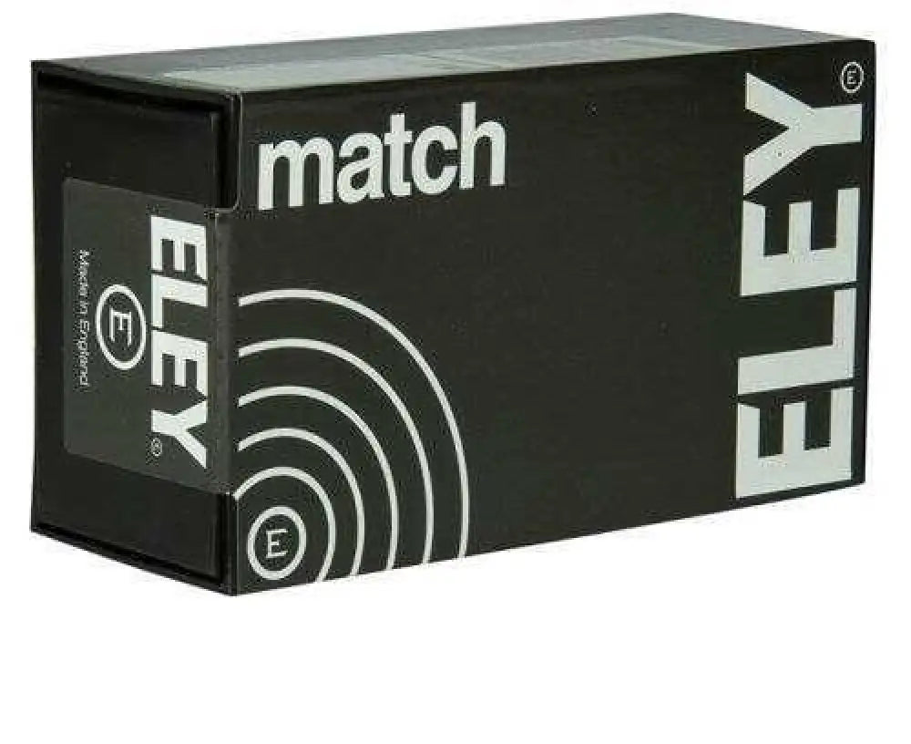 Eley Match 22 Long Rifle 40 Grain Flat Nose Ammo - Precision Performance for Competition - Lead - Rimfire