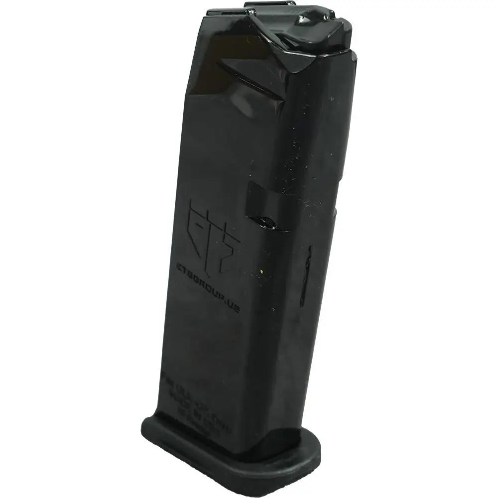 Elite Tactical Systems Group Handgun Magazines Elite Tactical Systems Black Gen 2 Magazine for Glock 43x/48 9mm Luger
