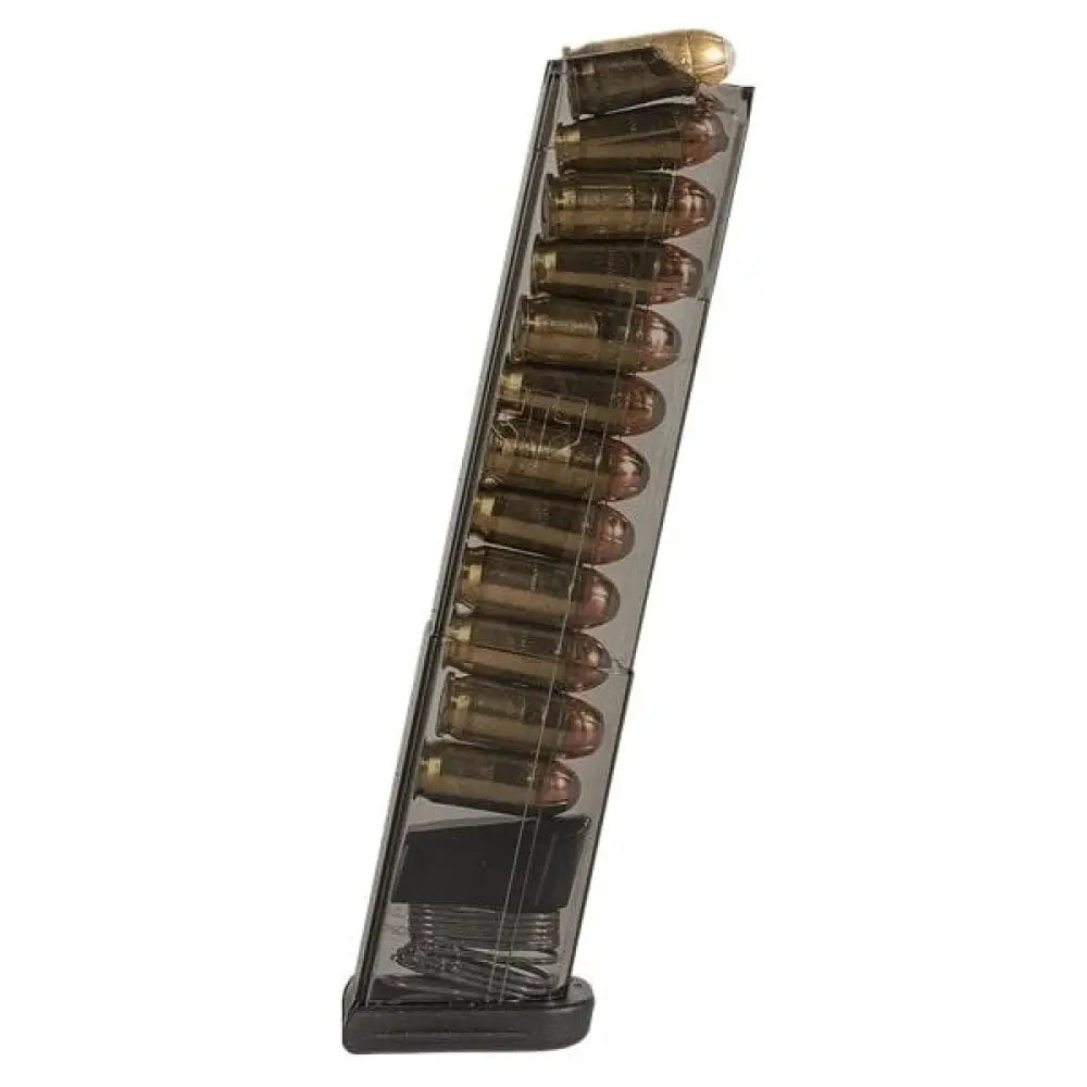 Elite Tactical Systems Group Handgun Magazines Elite Tactical Systems Carbon Smoke Magazine for Glock 42.380 Cal 12/rd