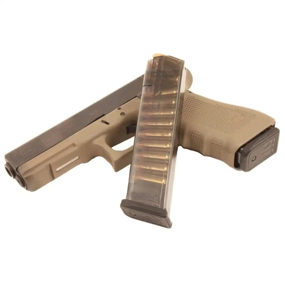 Elite Tactical Systems Group Handgun Magazines Elite Tactical Systems Glock Magazine Fits 17 19 26 34 9mm Luger 22/rd