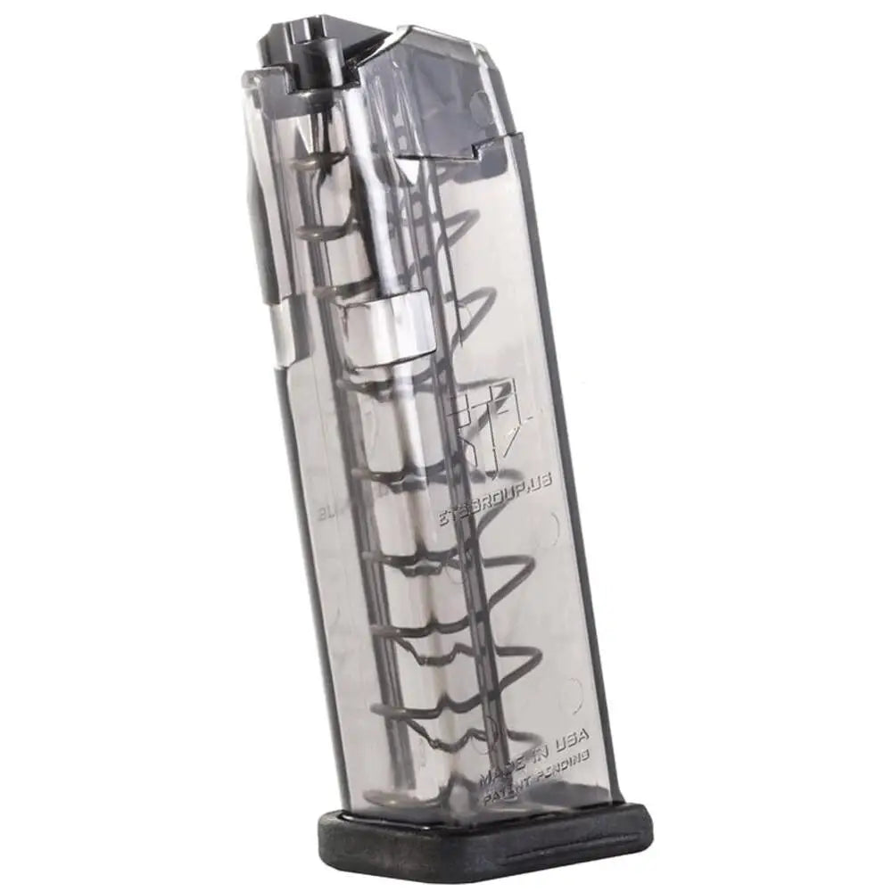 Elite Tactical Systems Group Handgun Magazines Elite Tactical Systems Smoke Series Glock Magazine for 19/19x/26 9mm