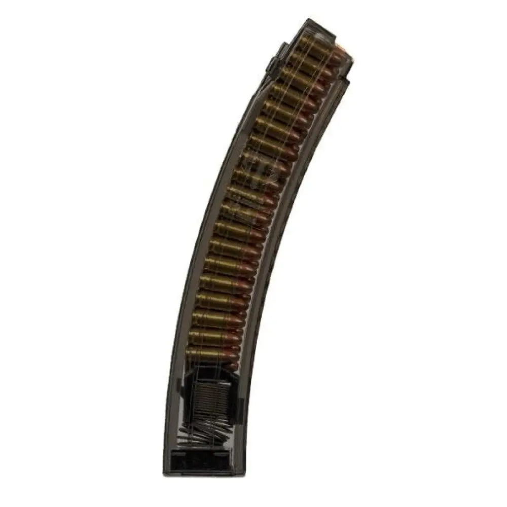 Elite Tactical Systems Group Rifle Magazines Elite Tactical Systems Carbon Smoke Series Cz Handgun Magazine 9mm 40/rd