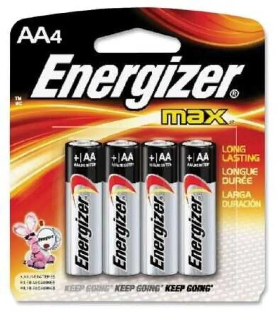 Energizer Premium Max Batteries Aa (per 4) E91bp-4