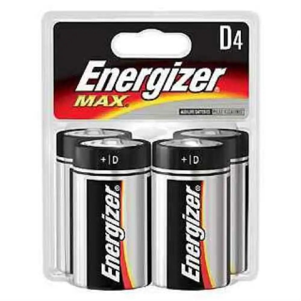 Energizer Premium Max Batteries d (per 4) E95bp-4