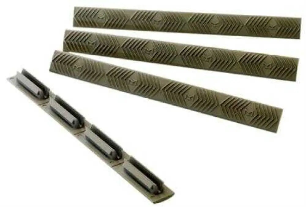 Ergo M-lok Slot Rail Covers Pack of 4 Olive Drab Green Md: 4332od