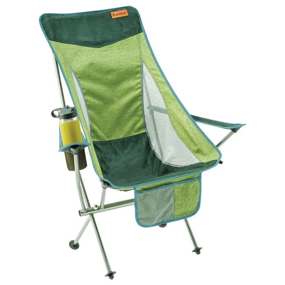 Eureka Chairs Eureka! Tagalong Highback Camp Chair Green Buy at Faith and Freedom Outdoors