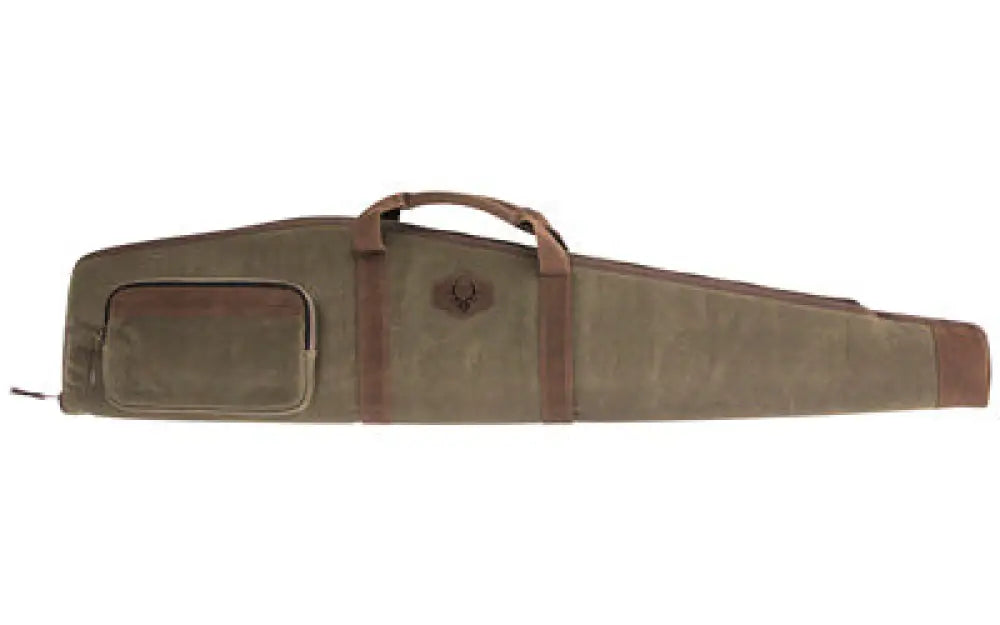 Evods Rawhide Waxed Canvas Rfl Case Buy at Faith and Freedom Outdoors - Rifle Cases