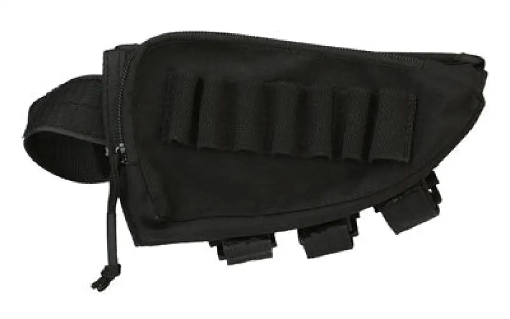 Evolution Outdoor Cheek Rest Ammo Carrier Black Buy at Faith and Freedom Outdoors - Pouches - Pouch