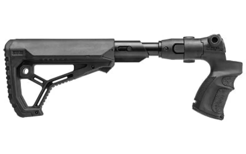 Fab Def M4 Fldng Stk Mossbrg 500 Blk Buy at Faith and Freedom Outdoors - Stocks & Buffer Tubes - Stock