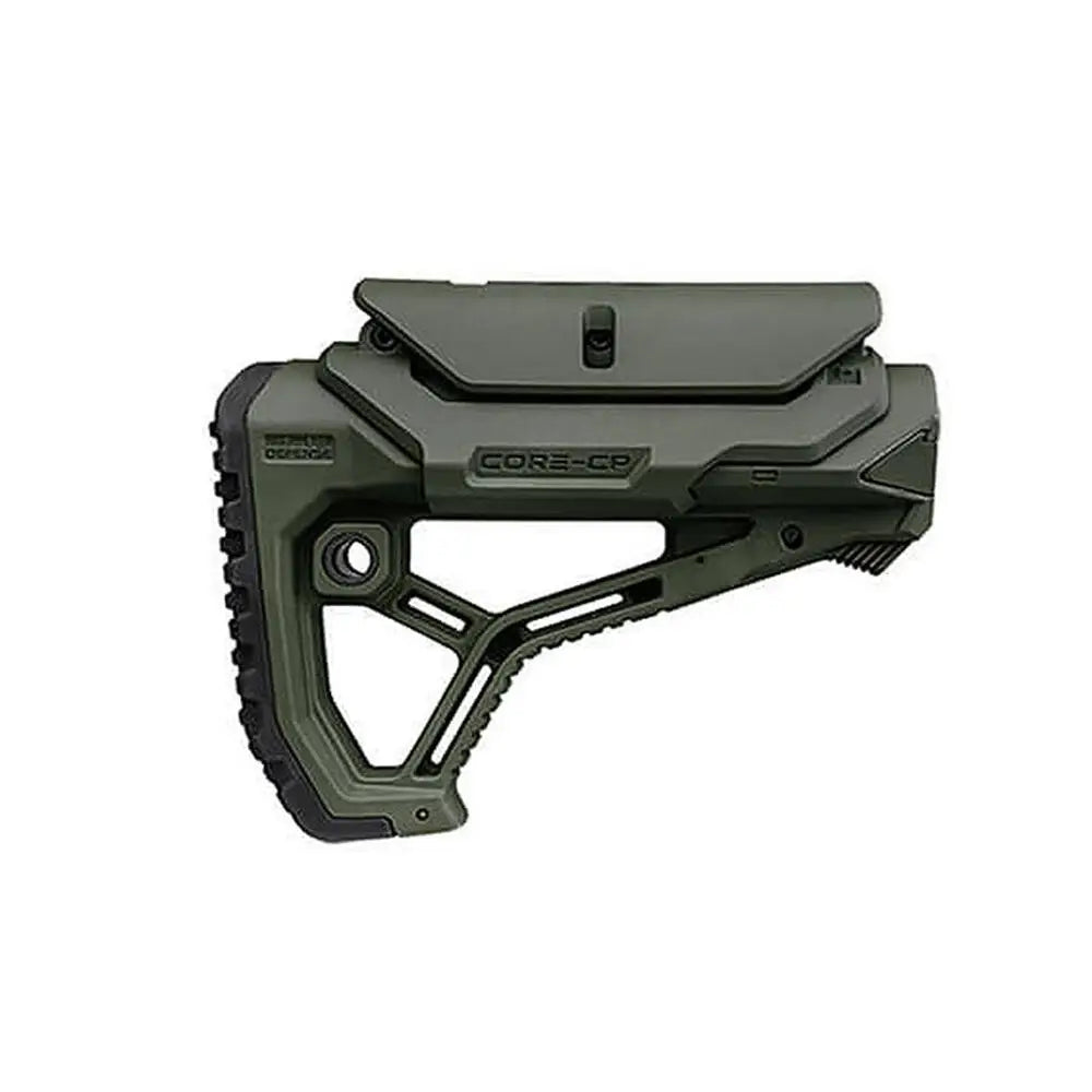 Fab Defense Chassis & Stocks Fab Defense Gl-core Cp Buttstock with Adjustable Cheek-rest for Milspec and Commercial