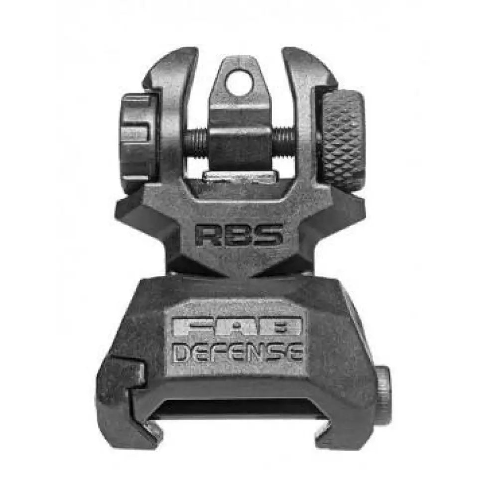 Fab Defense Rifle Sights Fab Defense Rear Polymer Flip-up Sight - Black Buy at Faith and Freedom Outdoors