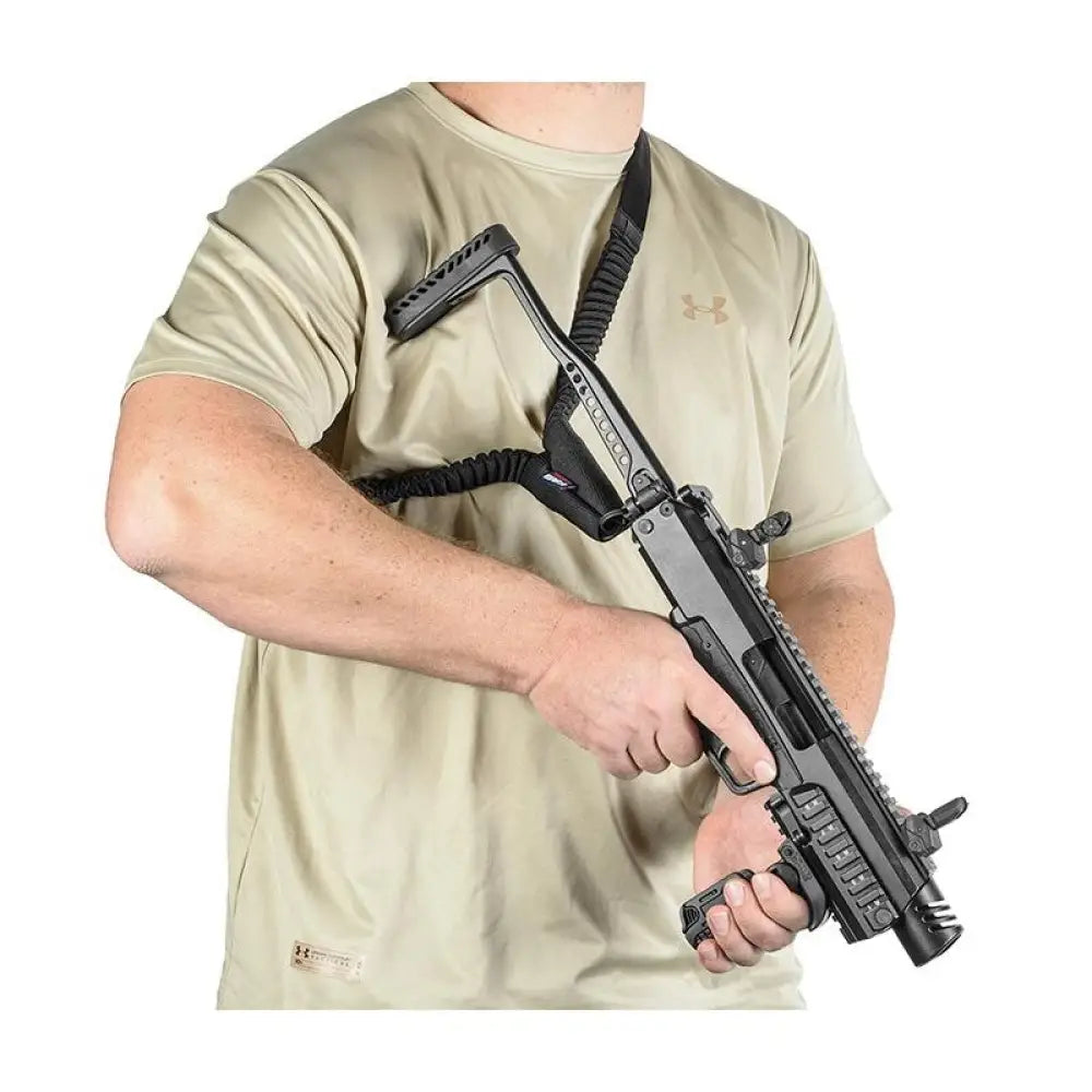 Fab Defense Slings Fab Defense Tactical Single Point Bungee Sling Black Buy at Faith and Freedom Outdoors