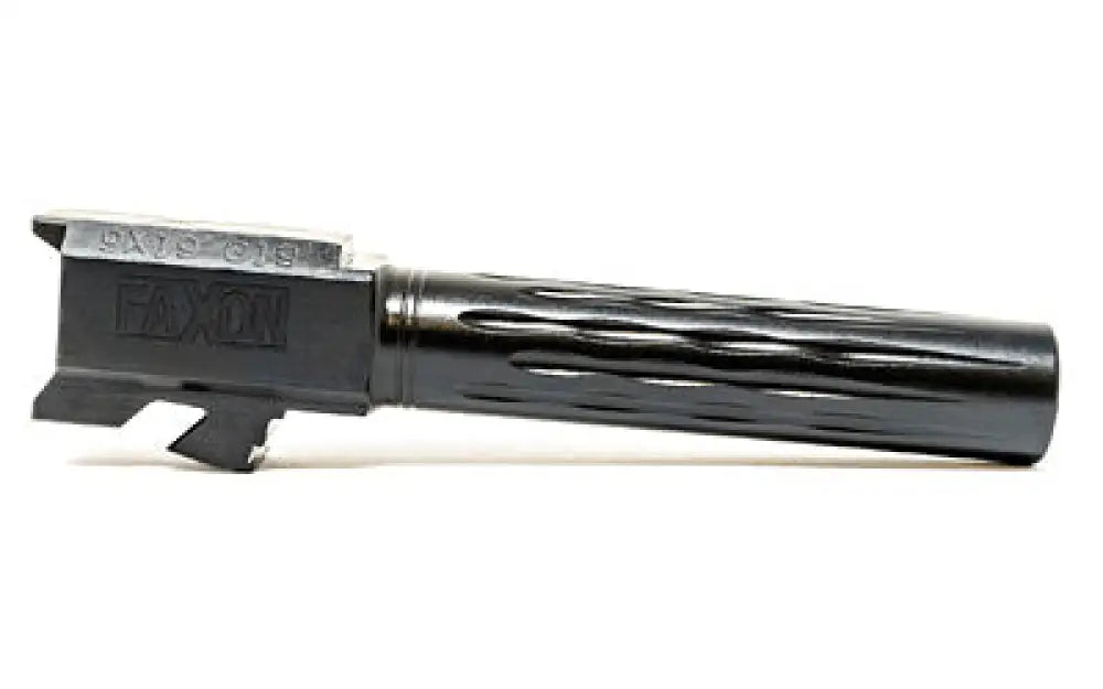 Faxon Match Bbl for G19 Ff Black Buy at Faith and Freedom Outdoors - Pistol Barrels - Barrel