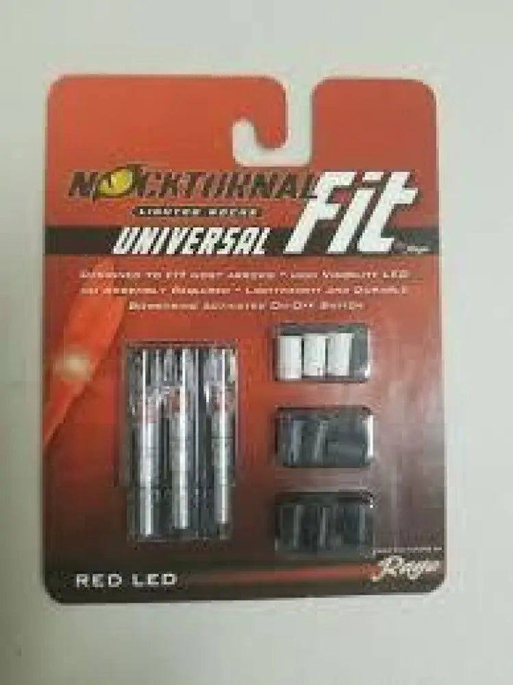 Feradyne Outdoors Arrow Components|archery Accessories Nockturnal Universal Lighted Nocks Size Red Buy at Faith