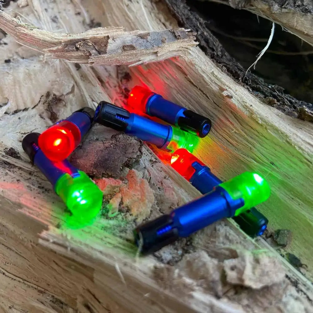 Feradyne Outdoors Arrow Components Nockturnal Launchpad Crossbow Nock - Strobing Red/green 3pk Buy at Faith and Freedom